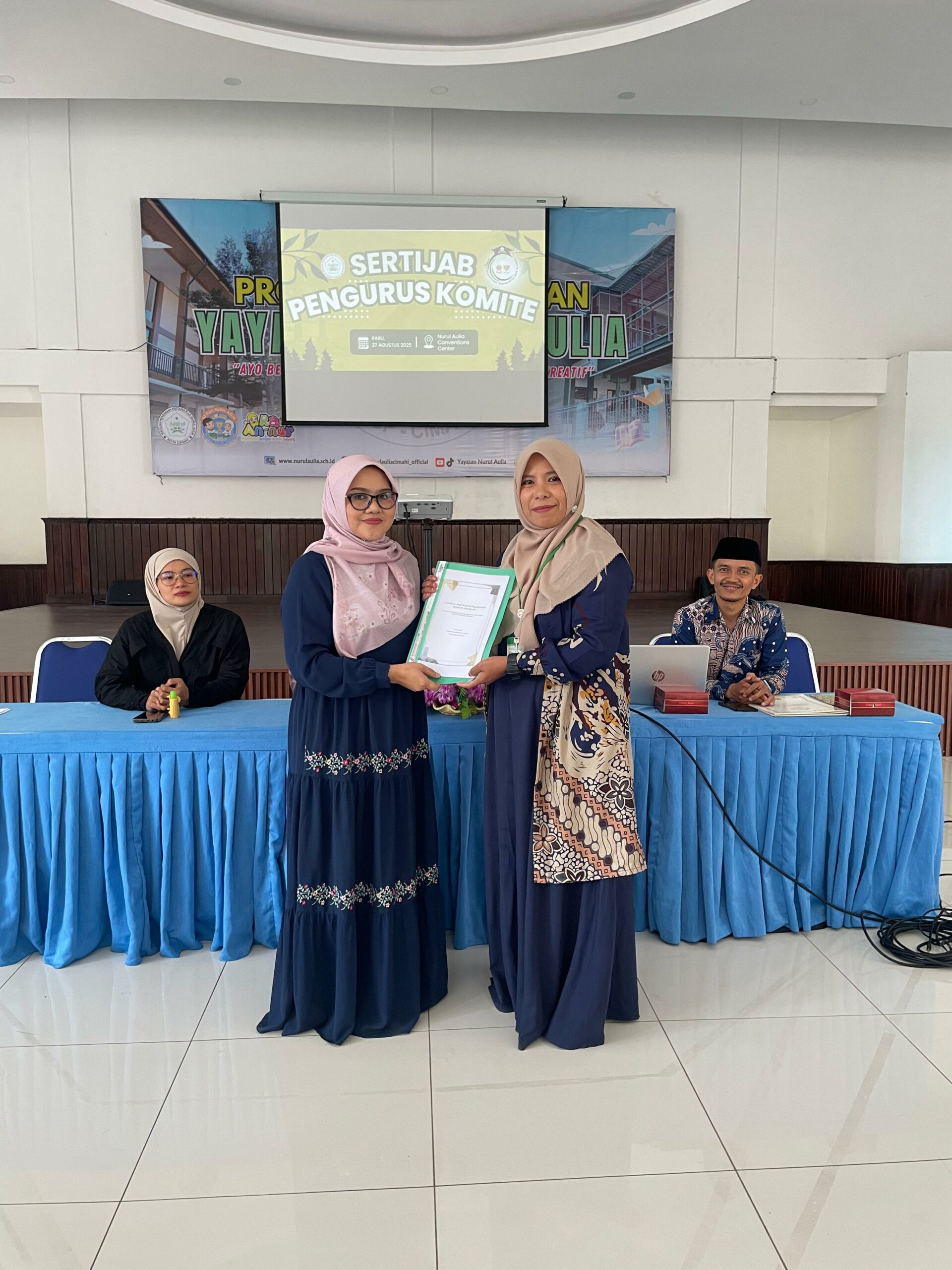  Sertijab Kepengurusan Komite SMP Plus Nurul Aulia Tahun 2025 