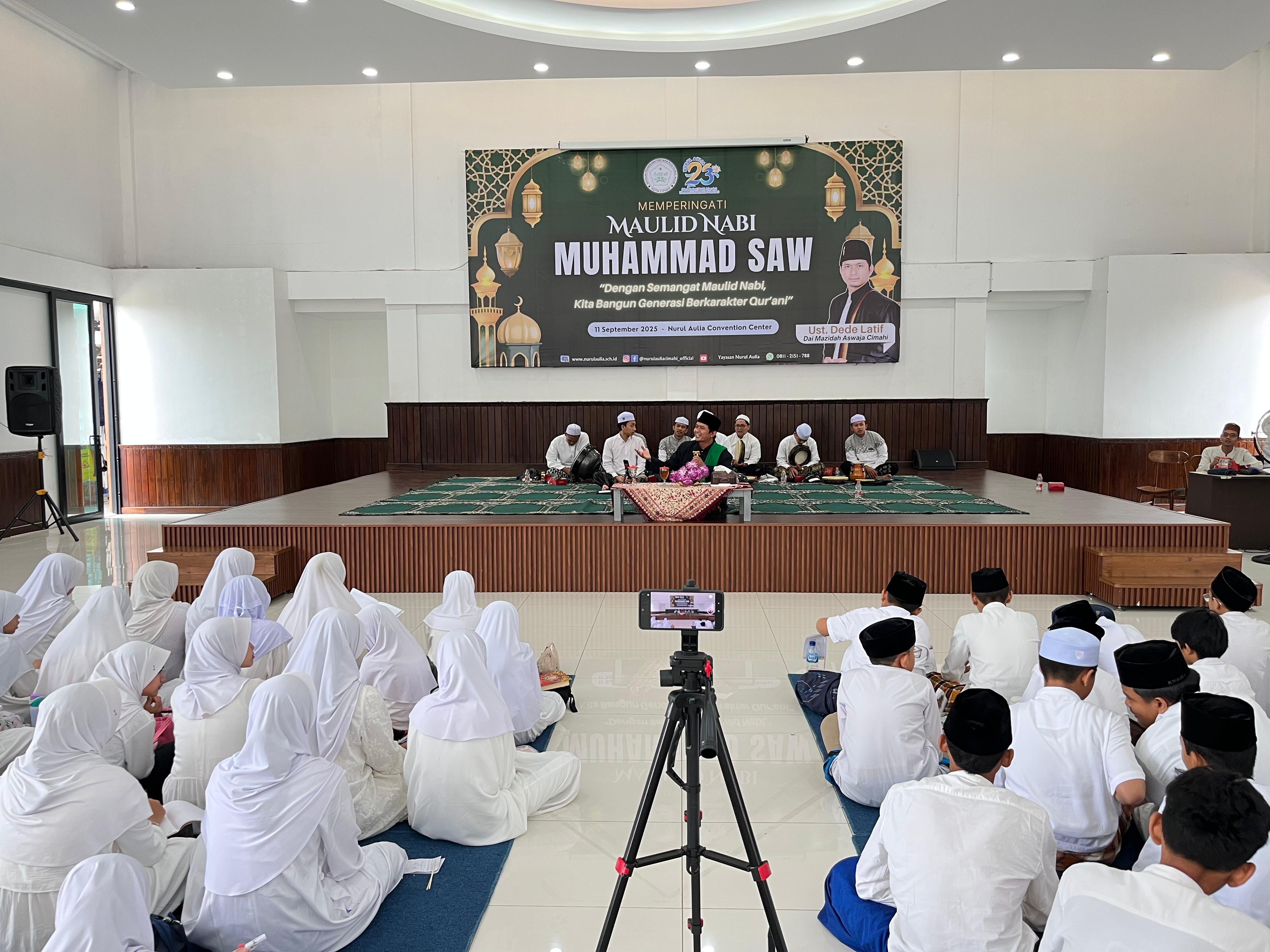  Peringatan Maulid Nabi Muhammad SAW 1447H di SMP Plus Nurul Aulia 