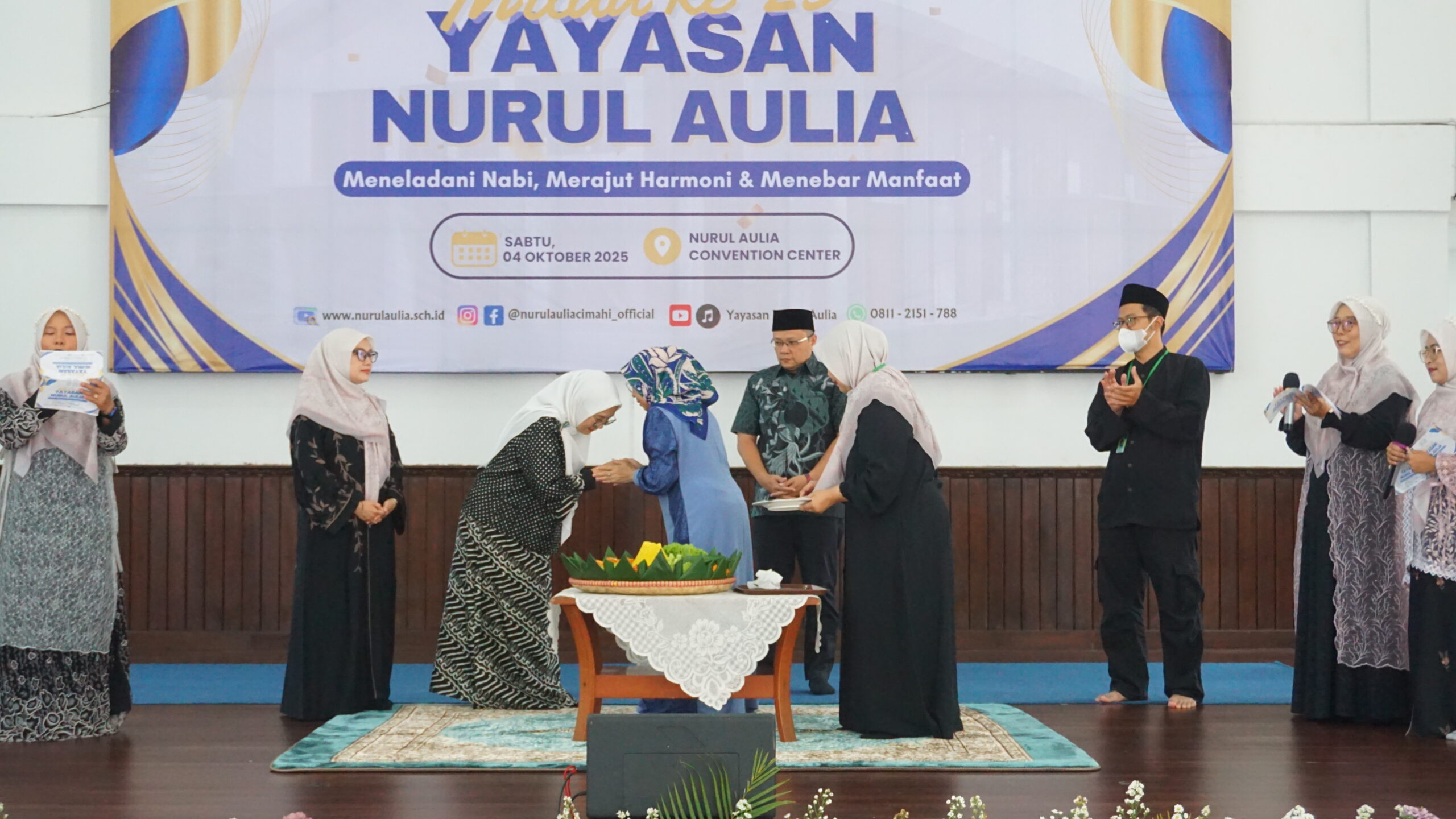  Tasyakur bin ni’mah Milad ke-23 Tahun Yayasan Nurul Aulia 