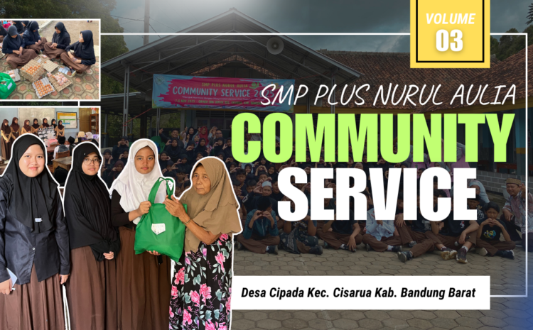  Community Service SMP Plus Nurul Aulia 